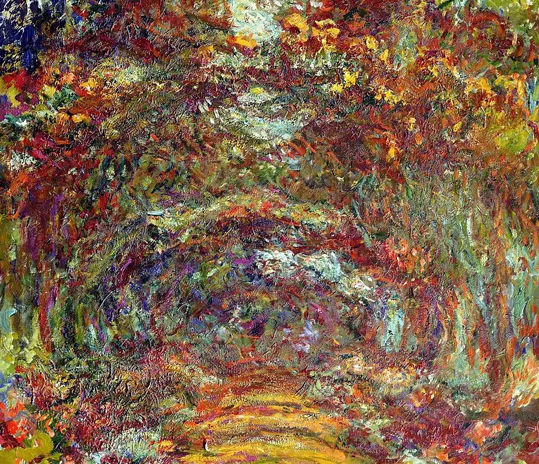 モネ　ジヴェルニー　絵画　キャンバス　アート　A4サイズ　インテリア モネ ジヴェルニー 絵画 キャンバス アート A4サイズ インテリア モネ