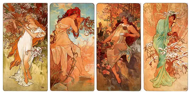 アルフォンス・ミュシャ、「クオ・ヴァディス」のための習作 ミュシャ