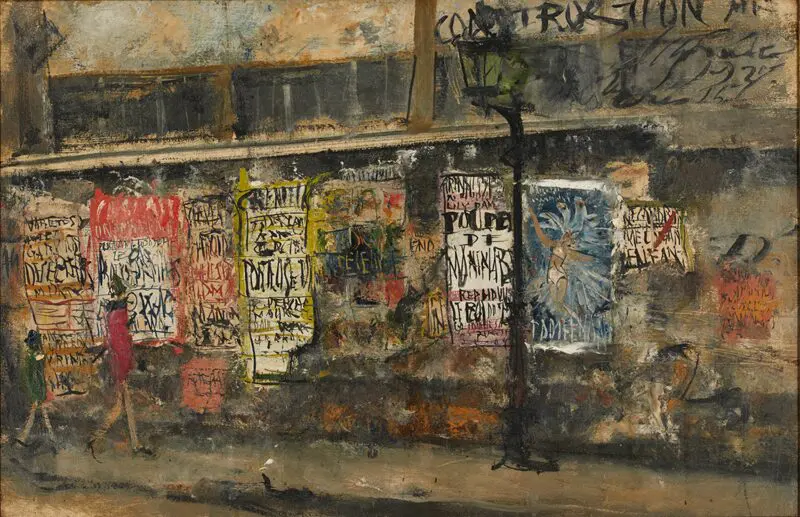 佐伯祐三とは？早世の画家の生涯や画風、代表作、驚きの「妻による加筆