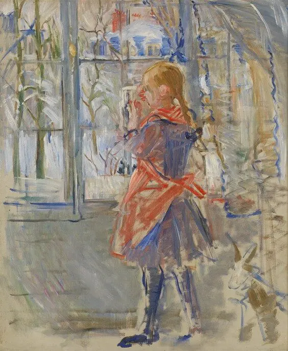 人物画　絵画　 「la chanteuse」 やっと、ジョン・シンガー・サージェントの「ロークナウのレディ