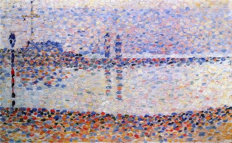 Study for 'The Channel at Gravelines, Evening'
