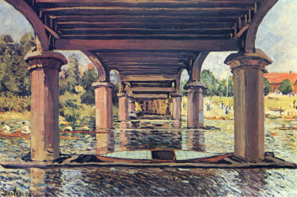 Under the Bridge at Hampton Court