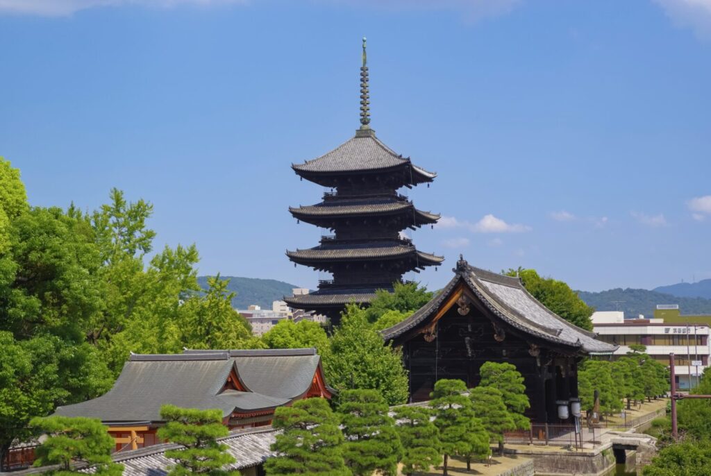 京都の街並み
