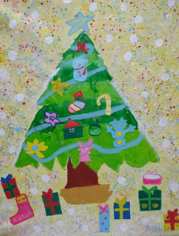クリスマスにぴったりのアート24選！おしゃれでかわいいアートや