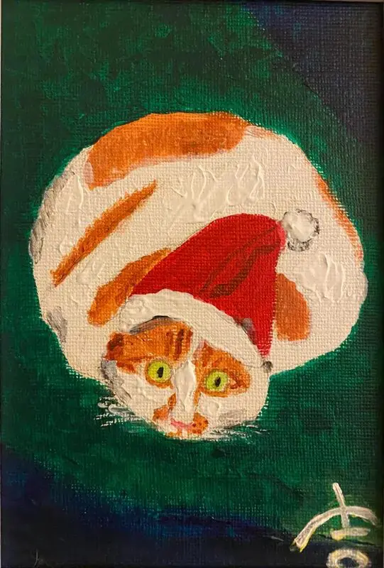 クリスマスにぴったりのアート24選！おしゃれでかわいいアートや