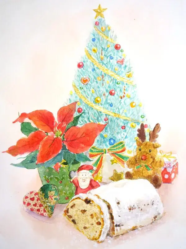 クリスマスにぴったりのアート24選！おしゃれでかわいいアートや