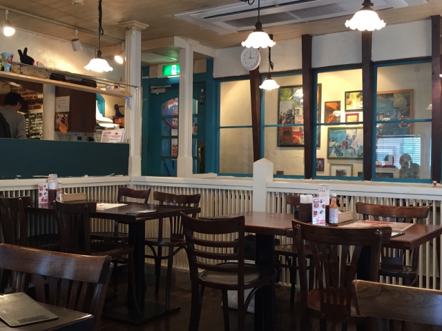 レストランの店内