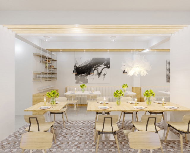 モダンなカフェ14