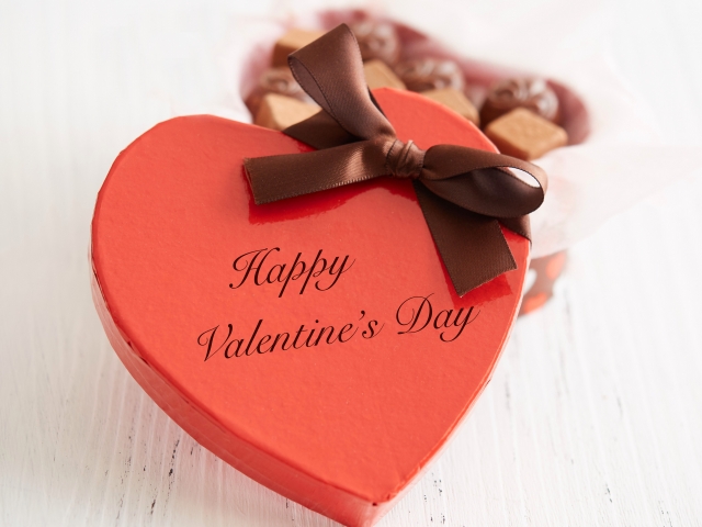 ハート型のギフトボックス