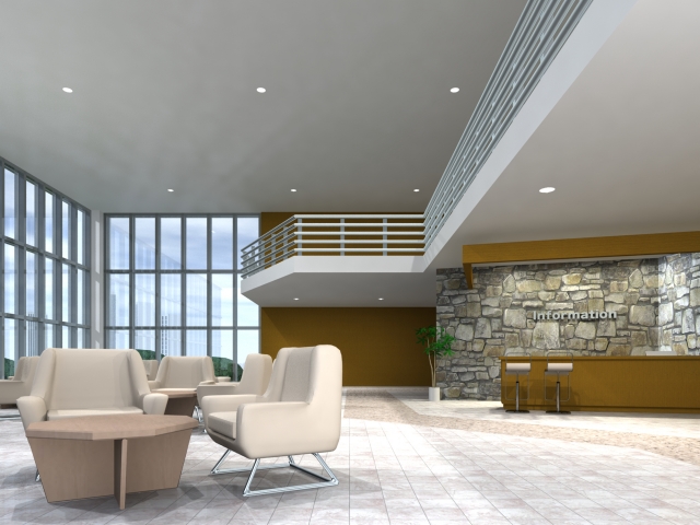 オフィスインテリア(受付カウンター)20